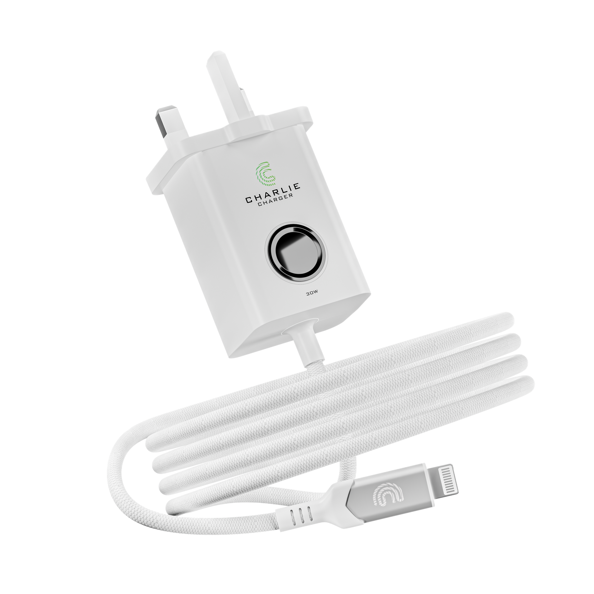 Charlie Charger Fingerprint 30W Fast Charger