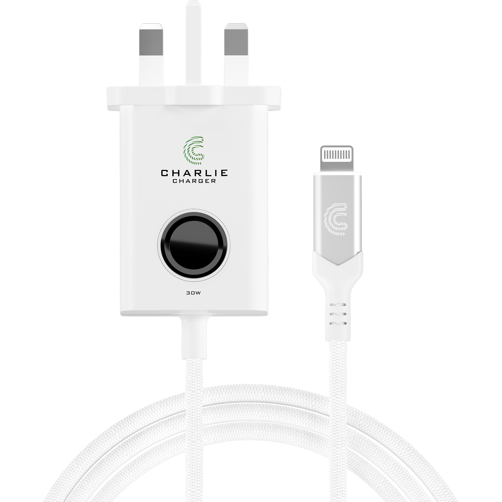 Charlie Charger Fingerprint 30W Fast Charger