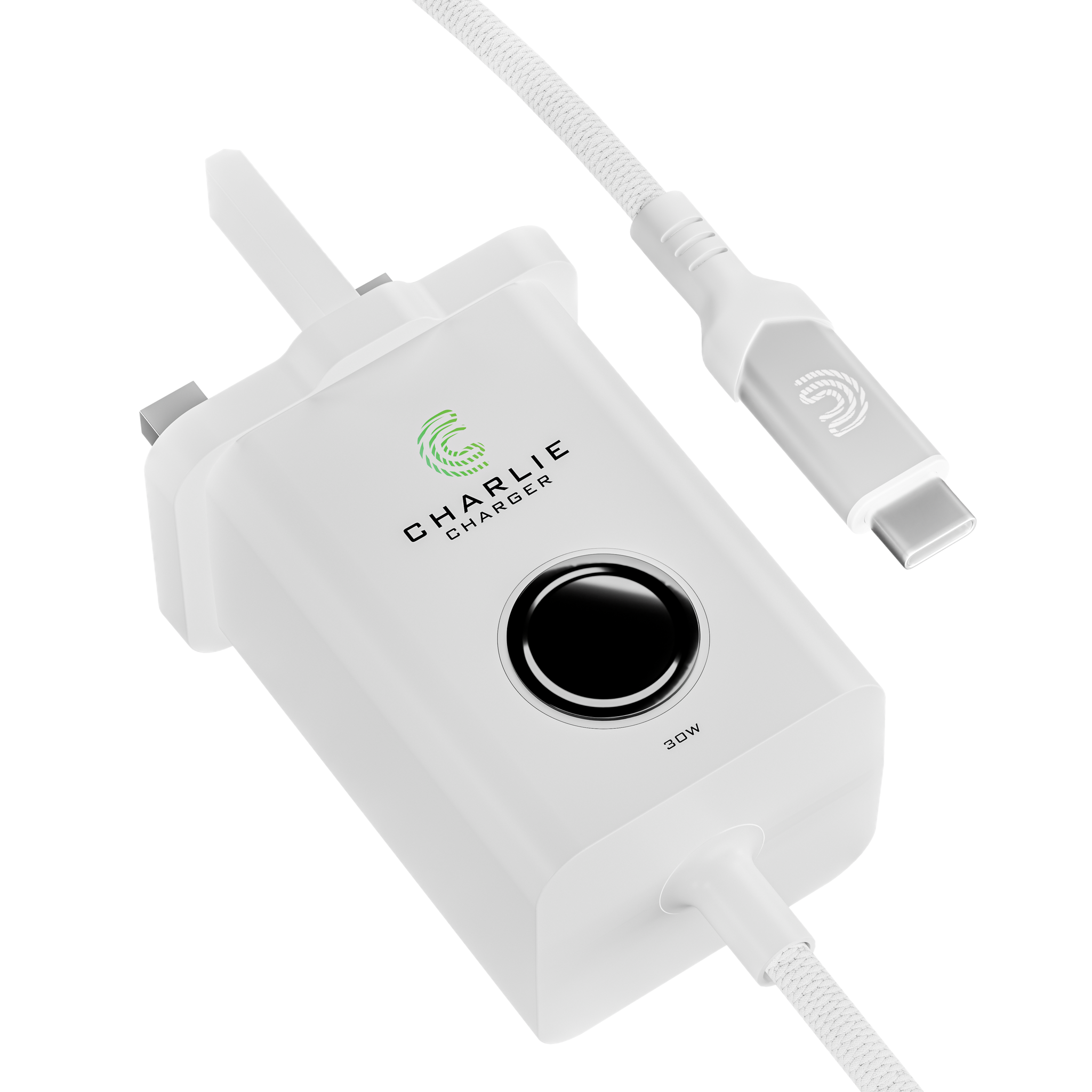 Charlie Charger Fingerprint 30W Fast Charger