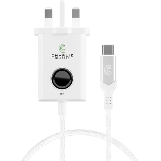 Charlie Charger Fingerprint 30W Fast Charger